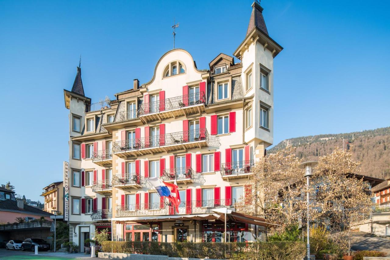 Seehotel Gotthard Weggis Exterior photo
