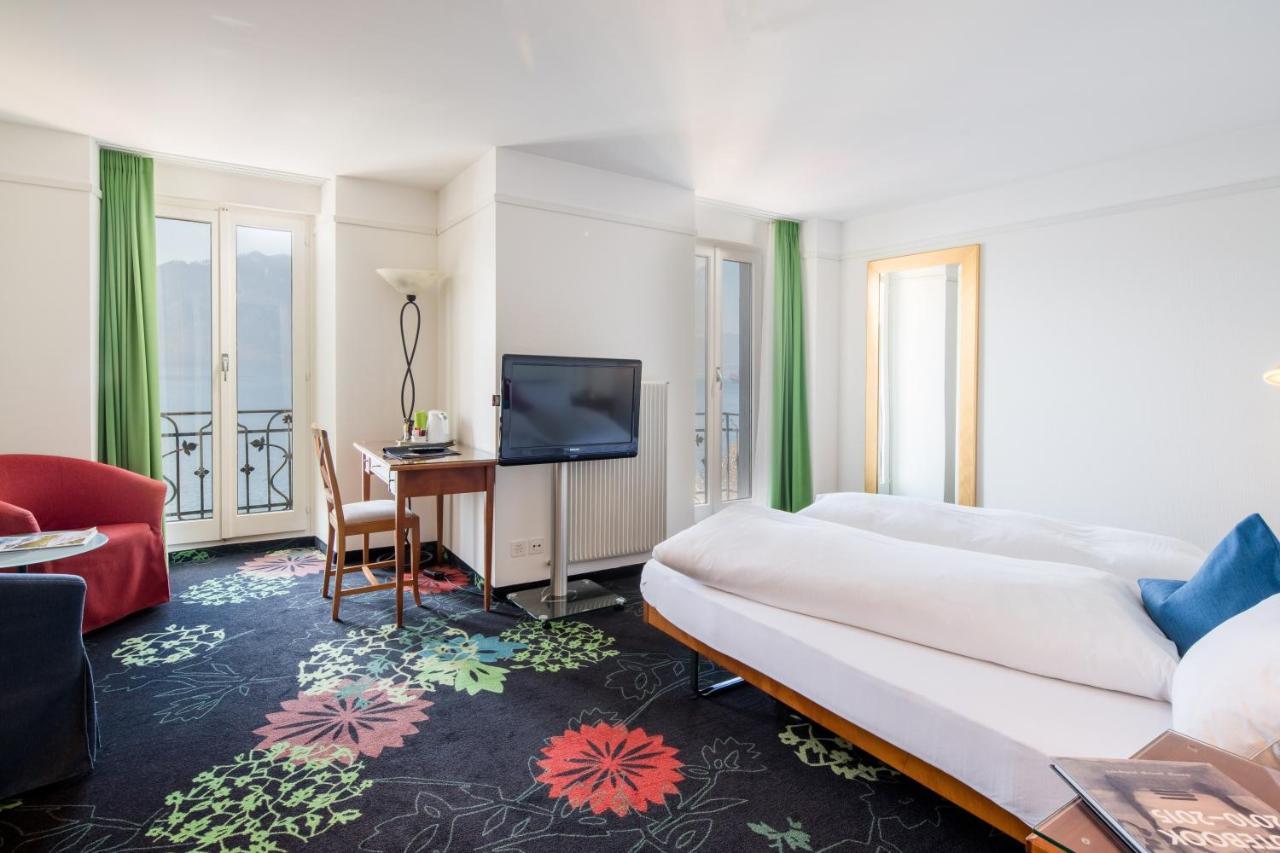 Seehotel Gotthard Weggis Exterior photo